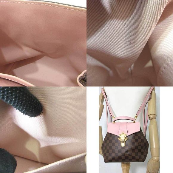 Louis Vuitton Clapton Backpack Magnolia Ebene Pink Brown - Picture 6 of 6